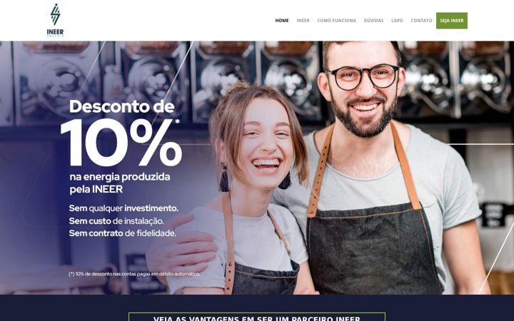 Screenshot of ineer.com.br