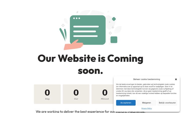 Screenshot of inekehello.nl