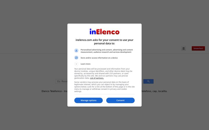 Screenshot of inelenco.com