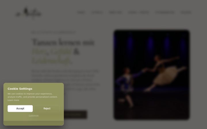 Screenshot of inemotion.eu