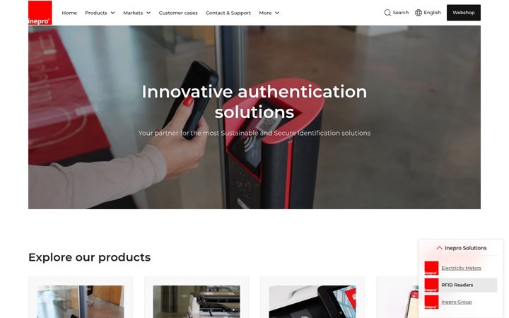 Screenshot of ineproid.com