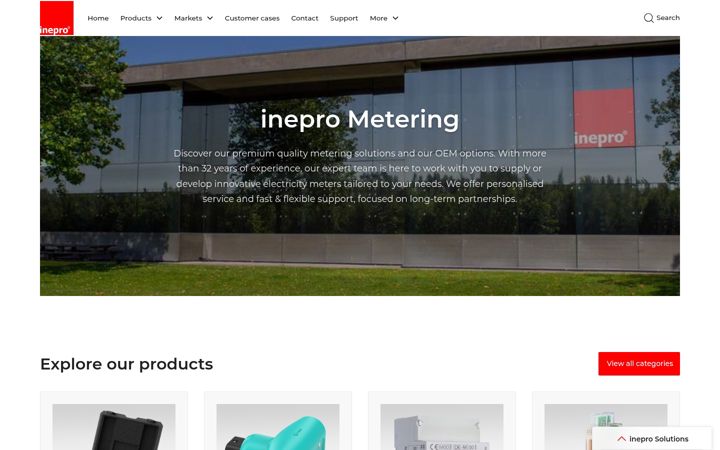 Screenshot of ineprometering.com