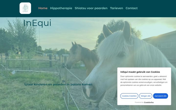Screenshot of inequi.be