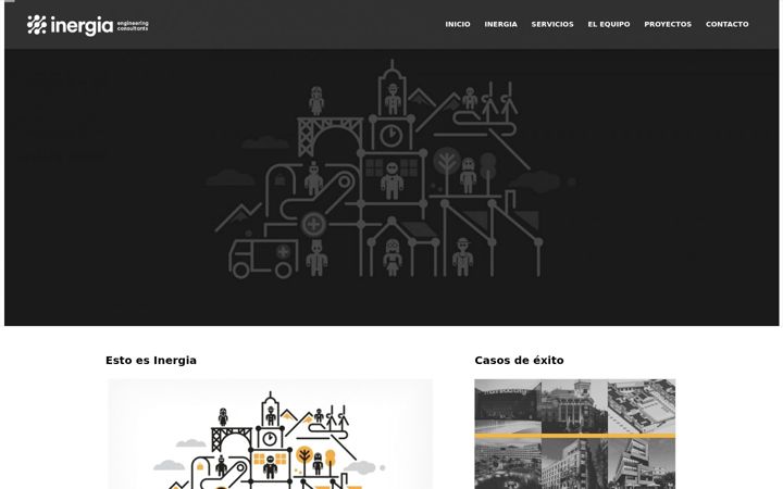 Screenshot of inergia.es