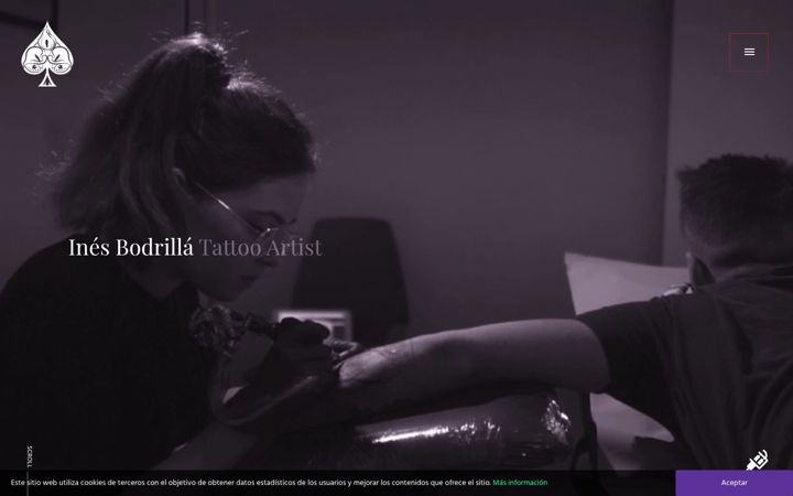 Screenshot of inesbodrilla.com