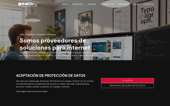 Screenshot of inesby.com