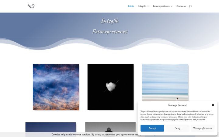 Screenshot of inesgilh.com
