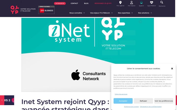 Screenshot of inet-system.com