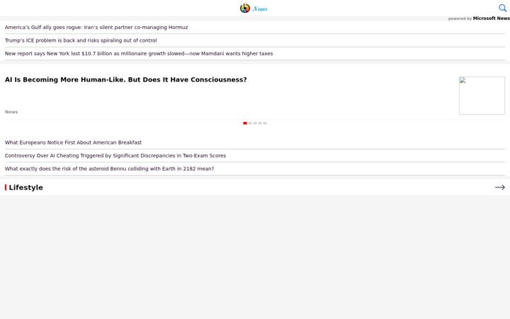Screenshot of inews21.com