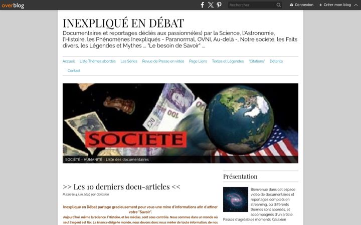 Screenshot of inexplique-endebat.com