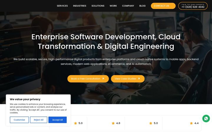 Screenshot of inexture.com