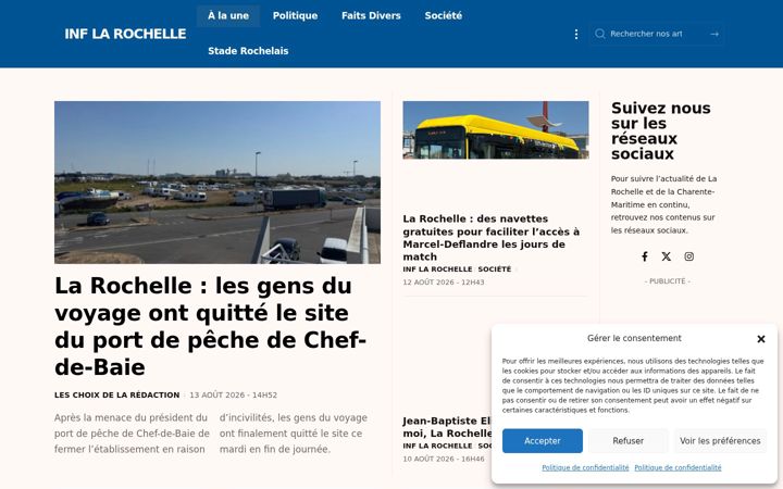 Screenshot of inf-info.fr