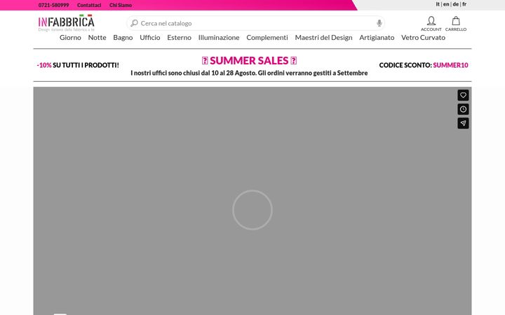 Screenshot of infabbrica.com