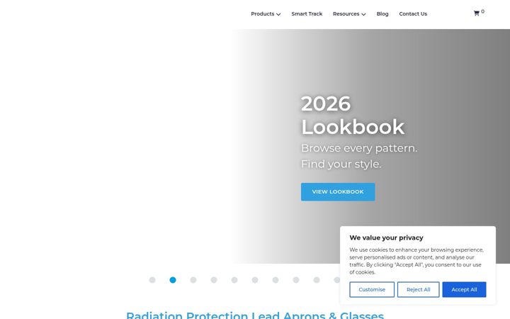 Screenshot of infabcorp.com