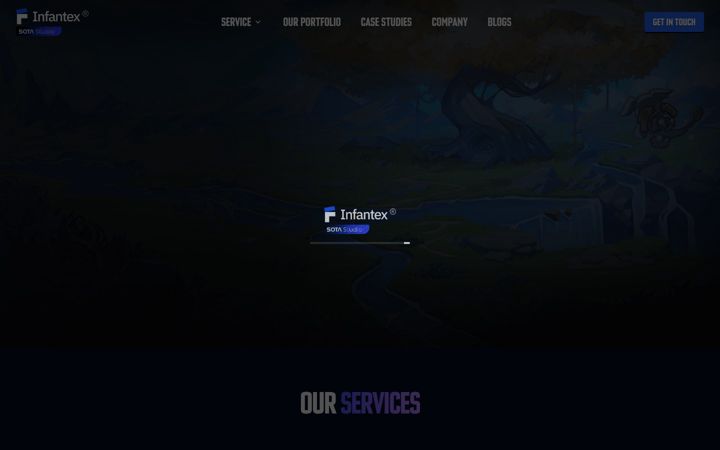 Zrzut ekranu infantex.io