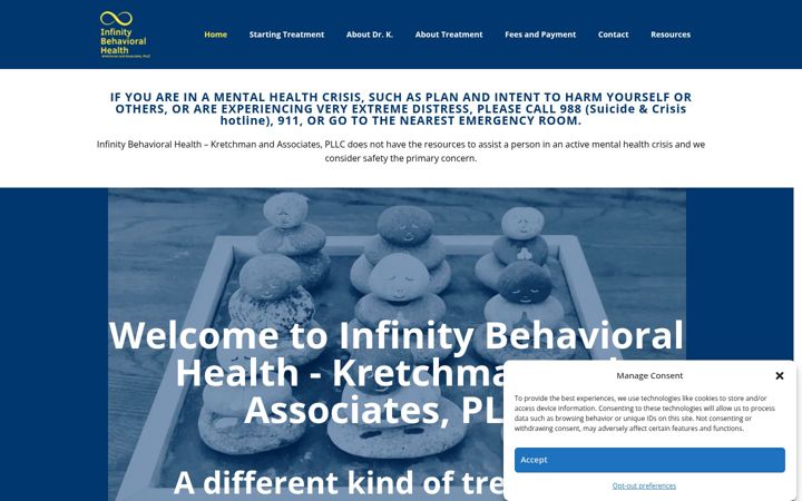 Screenshot of infbh.com