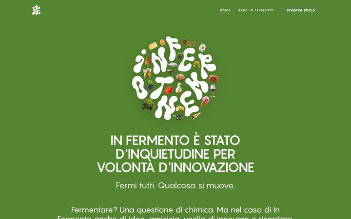 Screenshot of infermento.org