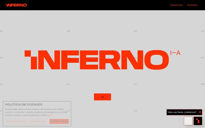 Screenshot von infernoia.com