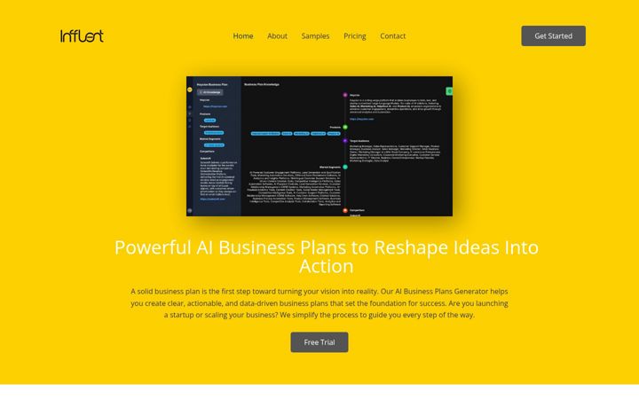 Screenshot of inffluent.com