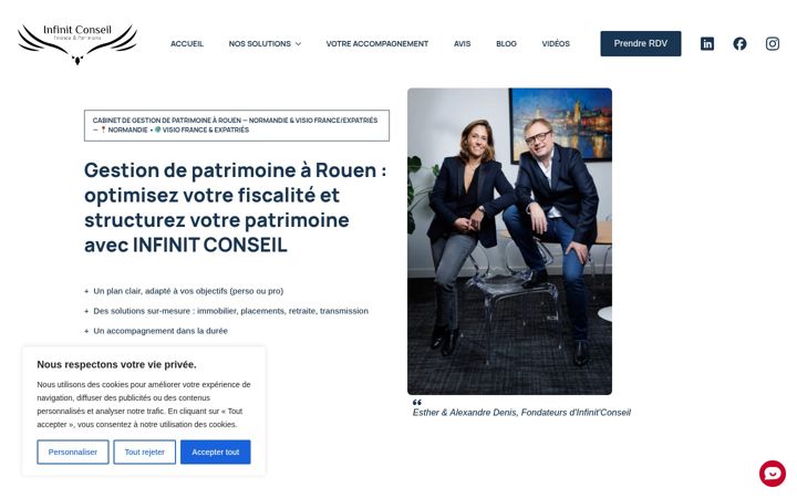Screenshot of infinitconseil.fr