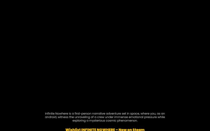 Screenshot of infinitenowheregame.com