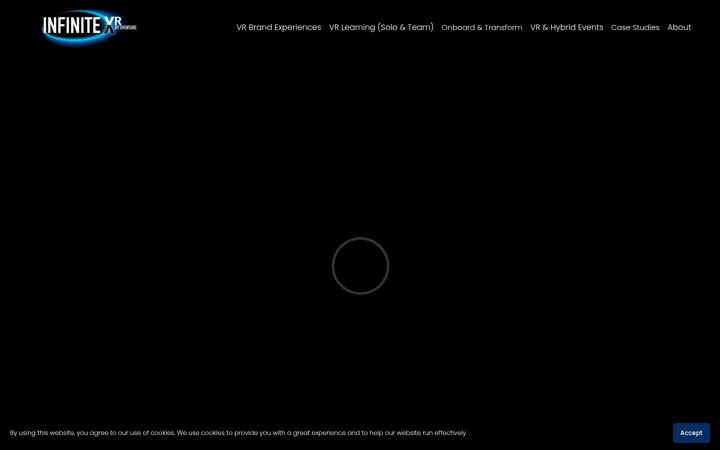 Screenshot of infinitexvr.com