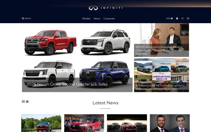 Екранна снимка на infinitinews.com