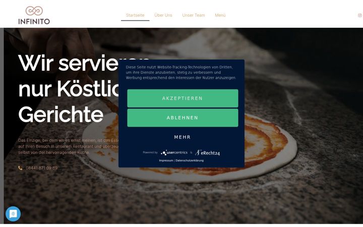 Screenshot of infinito-paf.de