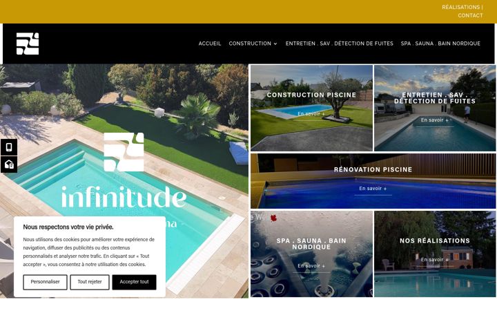 Screenshot of infinitude-aveyron.fr