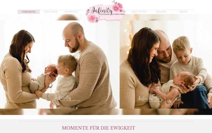 Zrzut ekranu infinity-fotografie.de