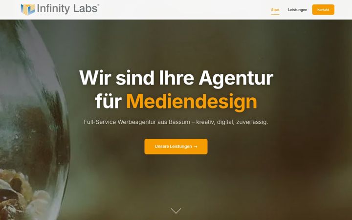 Screenshot of infinity-labs.net