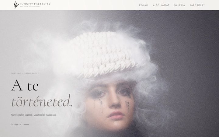 Screenshot of infinity-portraits.com