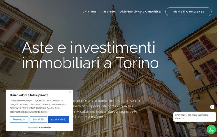 Ekrānuzņēmums no infinitygroupitaly.net