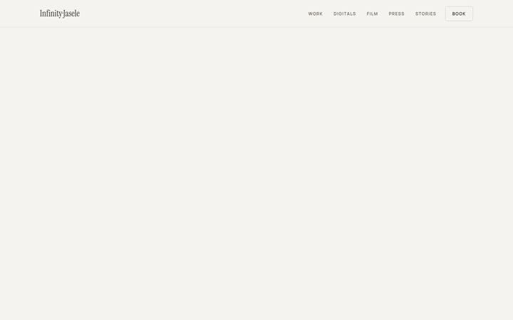 Screenshot of infinityjasele.com