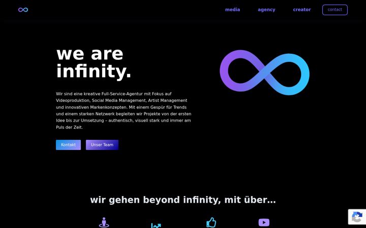 Screenshot di infinitymind.de