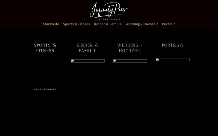 Screenshot of infinitypics.de