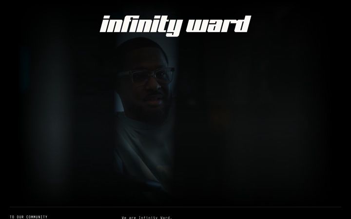 Screenshot of infinityward.com