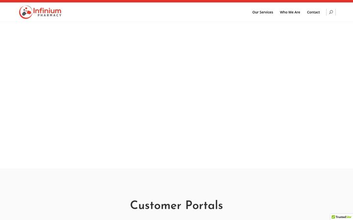 Screenshot of infiniumpharmacy.com