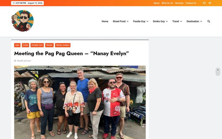 Screenshot of infintynews.com