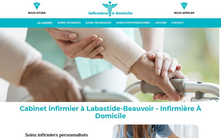 Screenshot of infirmieres-labastidebeauvoir.fr
