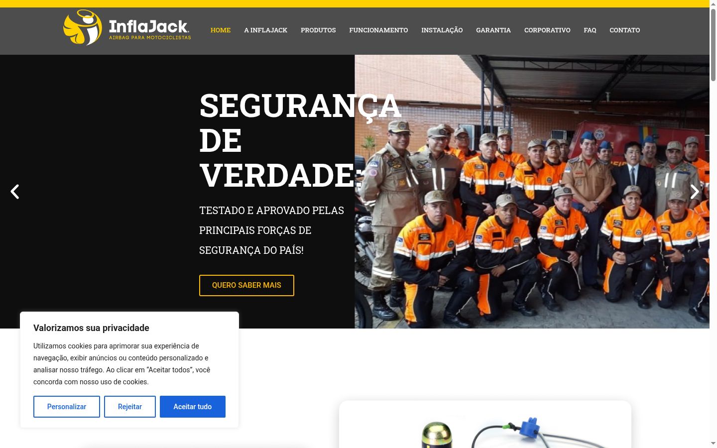 Screenshot tal-banner tal-kunsens muri qabel kwalunkwe interazzjoni