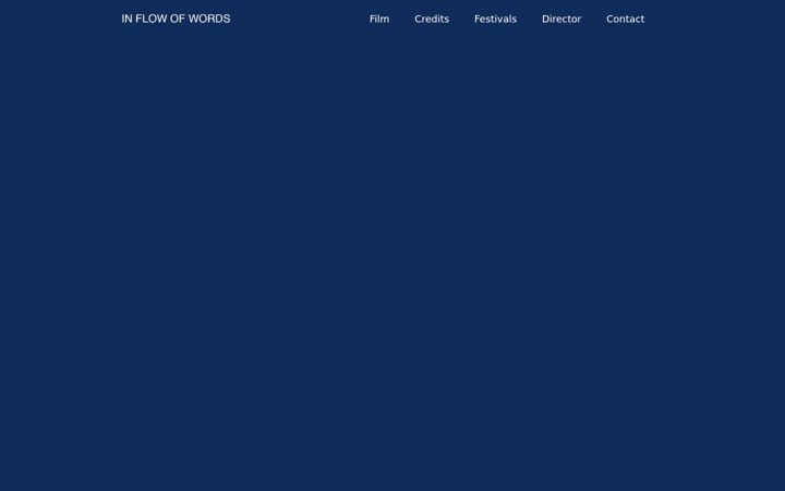 Screenshot of inflowofwords.com