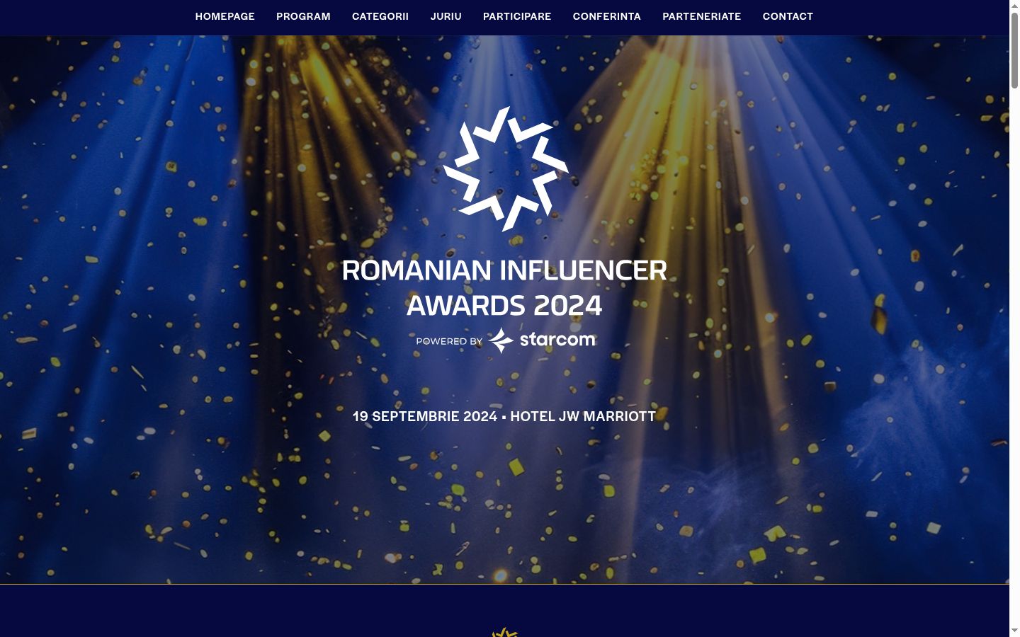 Screenshot του banner συγκατάθεσης που εμφανίστηκε πριν από οποιαδήποτε αλληλεπίδραση