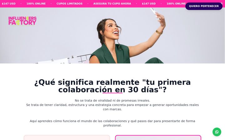 Képernyőkép: influencersfactory.com