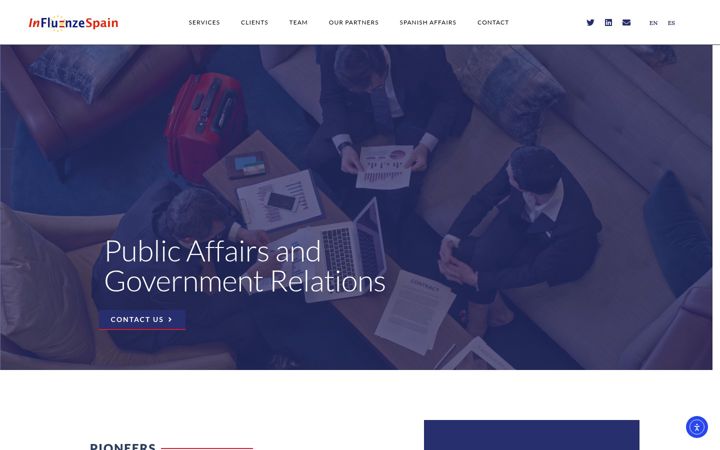 Screenshot of influenzespain.com