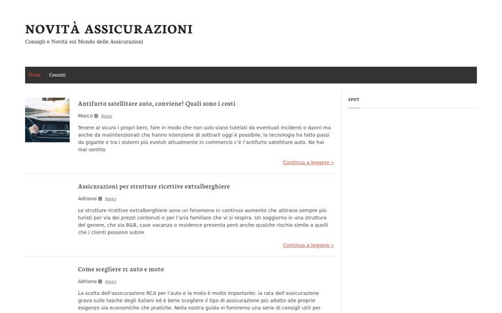 Screenshot of info-assicurazioni.com