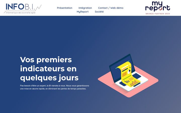 Screenshot of info-bi.fr
