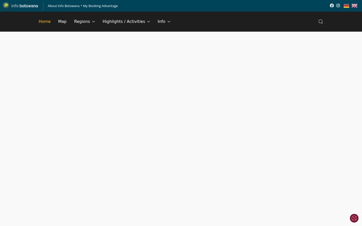 Screenshot of info-botswana.com