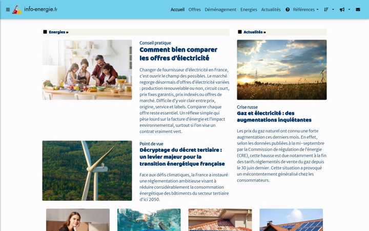 Screenshot of info-energie.fr