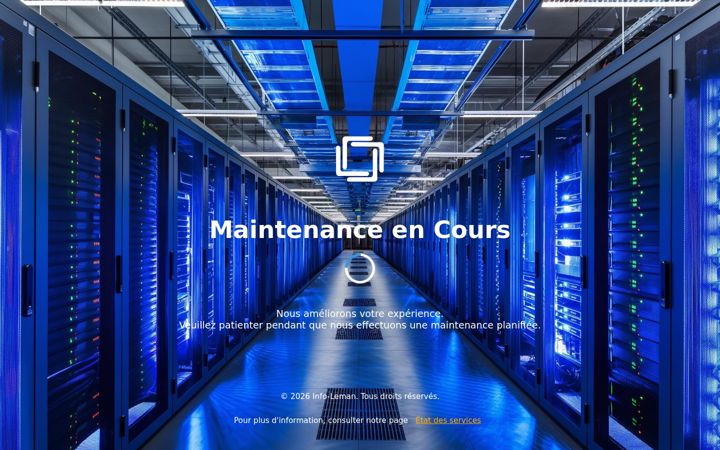 Screenshot of info-leman.fr